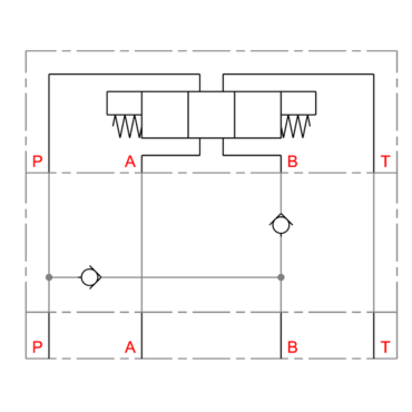 Plaque de circuit imprimé à différentiel B selon P